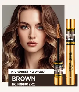 Bâton de coiffure temporaire FORMBO marron pour cheveux et sourcils sur modèle