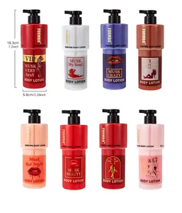 Λεπτομερείς διαστάσεις και ποικιλία από FORMBO Perfume Body Lotions σε 8 χρώματα