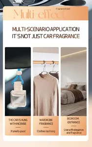 Pendentif d'aromathérapie polyvalent pour voiture, armoire et chambre à coucher