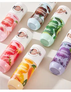 Detailansicht der FORMBO fruchtigen Bodylotion-Kollektion in verschiedenen Duftrichtungen
