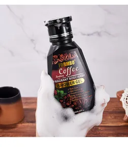 FORMBO Coffee Scented Shower Gel 250ml for Deep Cleaning and Brightening Skin Texture