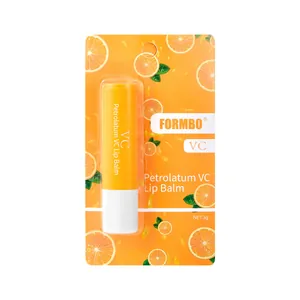 Baume à lèvres FORMBO Vitamine C 3g hydratant présenté dans un emballage blister
