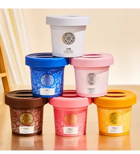 Collection de désodorisants d'aromathérapie colorés pour voiture au parfum durable