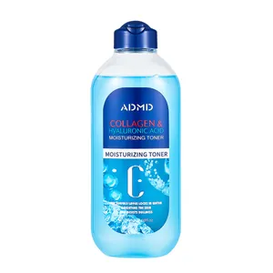 ADMD Collagen & Hyaluronic Acid moisturizing toner 400ml blue bottle