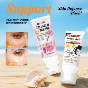 Crème solaire hydratante FORMBO SPF 50+ avec un bouclier protecteur contre les UV