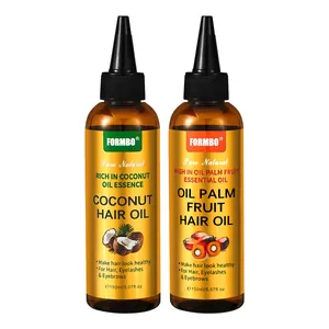 Set FORMBO di oli naturali per capelli al cocco e al frutto della palma per lucentezza