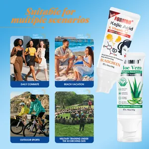 Écran solaire hydratant FORMBO SPF 50 pour le trajet quotidien la plage et le sport