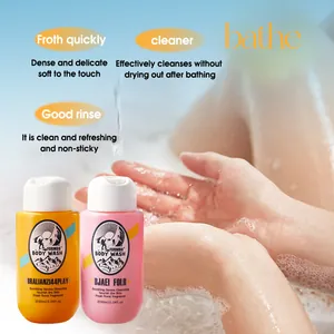 FORMBO perfume body wash set with gentle foaming formula for refreshing skin care
