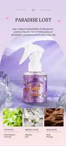 Détails des notes parfumées pour le spray capillaire FORMBO, notes florales et musquées