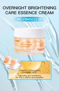Macro view showing the orange pearl essence capsules and hydrating gel texture