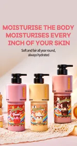 Detailweergave van FORMBO geparfumeerde bodylotions in aardbeien- en vanillesmaken