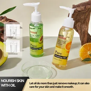 FORMBO Pure Reinigingsolie Diepe Reiniging Zachte Make-up Verwijderaar Avocado Oranje Geurend Niet Vette Gezichtsverzorging