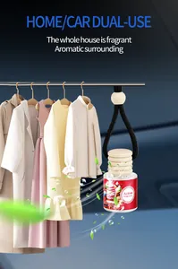 Désodorisant suspendu FORMBO pour maison et voiture, offrant un parfum aromatique durable