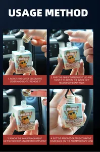 Guide d'utilisation détaillé étape par étape pour le désodorisant de voiture FORMBO