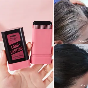 FORMBO temporärer Haarfärbestift mit Applikatorkamm zur sofortigen Grauabdeckung