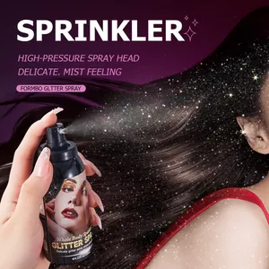 FORMBO Glitzerspray für Haar und Körper mit Hochdruckdüse für einen schimmernden Nebel