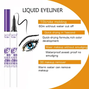Detailansicht des wasserfesten QICIY-Eyeliners mit schnell trocknender und wischfester Formel
