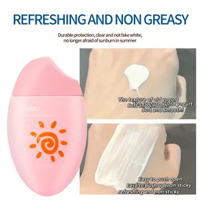 Lotion solaire SPF 50 PA+++ rafraîchissante et non grasse pour protection UV
