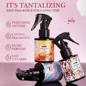 FORMBO long-lasting hair perfume set for women with refreshing citrus and vanilla scents