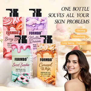 FORMBO Candy Style Perfume Shower Gel Gentle Cleansing Long-lasting Fragrance Refreshing Body Wash For Unisex Bathroom 458ml