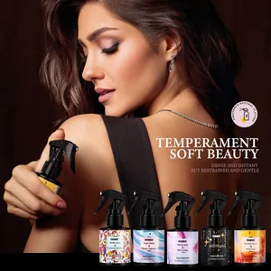 FORMBO long-lasting hair perfume spray set with multiple floral and fruity scents