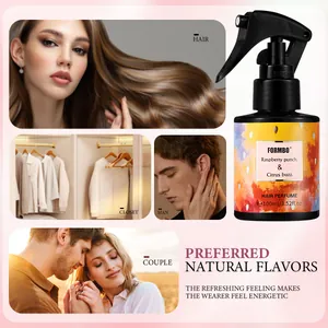 FORMBO 100ml raspberry and citrus hair perfume spray for a long-lasting natural scent