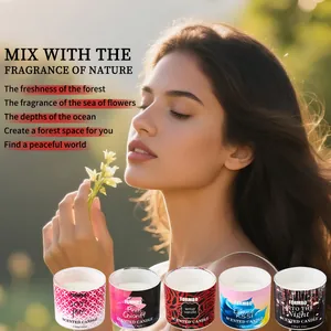 Set di candele profumate FORMBO premium per fragranza domestica e aromaterapia rinfrescante