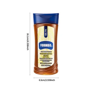 Huile gel pour le corps FORMBO hydratante au beurre de cacao et paillettes, 200ml