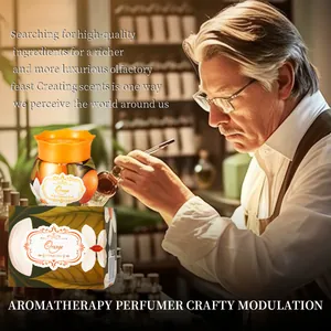 Baume d'aromathérapie naturel à l'orange et désodorisant de l'artisan parfumeur