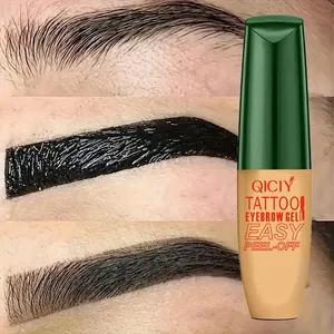 Gel de cejas peel-off QICIY de larga duración para cejas naturales y definidas