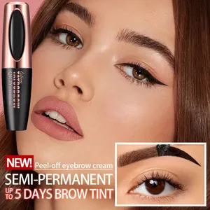 Gel sopracciglia peel-off semipermanente QICIY per una tinta duratura fino a 5 giorni