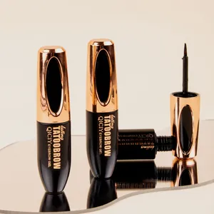 Set di gel per sopracciglia peel-off QICIY a lunga durata con pennello su superficie specchio
