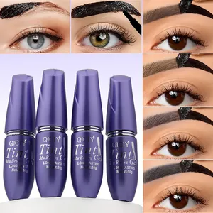 Detailed view of peel-off eyebrow tint gel application for long-lasting results