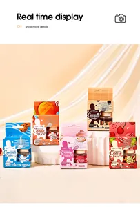 FORMBO car air freshener hanging glass bottles in various sweet dessert scents