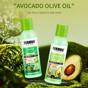 Loción exfoliante FORMBO de aguacate y oliva con ácido hialurónico para limpieza y reparación