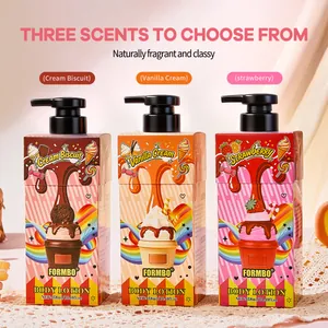 FORMBO Candy Stijl Parfum Bodylotion Hydraterende Huid Verhelderende Geur Bodycrème Aardbei Vanille Crème Biscuit Geur Huidverzorging
