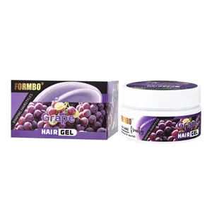 FORMBO druiven fruitige haarstyling gel voor krullend haar en pluiscontrole in doos