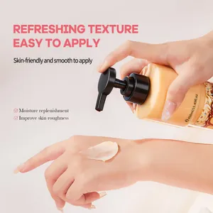 Hydraterende FORMBO bodylotion met verfrissende textuur aangebracht op de hand voor een zachte huid