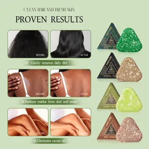 Jabones 2 en 1 FORMBO para cabello y cuerpo, limpieza profunda para piel y cabello