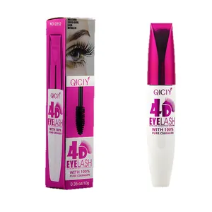 QICIY 4D wasserfeste Wimperntusche für dichte und lange Wimpern inklusive Verpackung