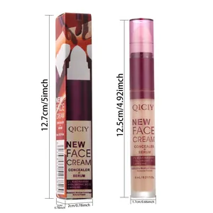 QICIY liquid concealer and serum stick with dimension markings for makeup detail