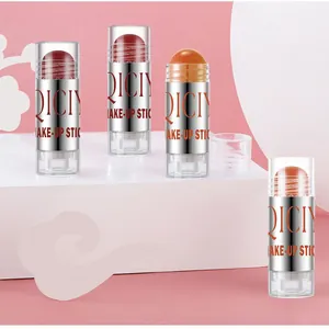 Professional QICIY blush stick set for natural nude makeup and contouring in various shades