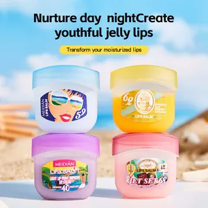 4-piece moisturizing fruit-flavored lip balm gift set for youthful jelly lips