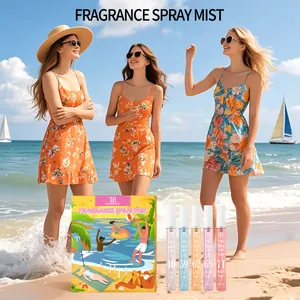 Tao Beauty set van 5 langdurige geursprays voor een verfrissende zomerse uitstraling.