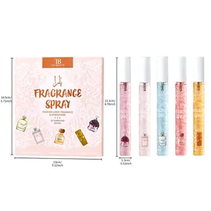 Tao Beauty 5-delige geurspray cadeauset met 10ml flesjes en afmetingen