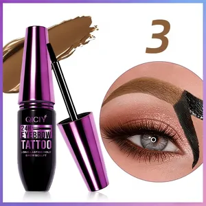 QICIY 24H peel-off eyebrow tattoo gel shade 3 for long-lasting brow sculpting
