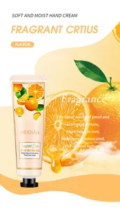 Refreshing citrus fragrance hand cream for moisturizing and nourishing skin care details