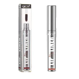 Matita labbra peel-off professionale QICIY in tubetto argento con confezione da 2.5ml