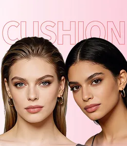 Professioneller Make-up-Look mit einem makellosen Finish durch Concealer Cushion Foundation