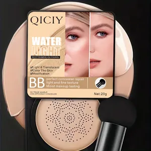 Détail de la BB crème QICIY avec applicateur champignon pour un fini hydraté